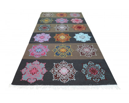 Gordian Rugs - Handmade Colorful Wool Flat Weave Rug