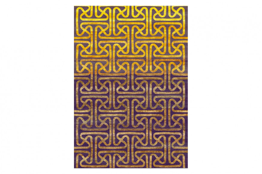 Gordian Rugs™ Abiral Rug Gold - 6" x 9"