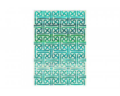 Gordian Rugs - Abiral Rug Turquoise