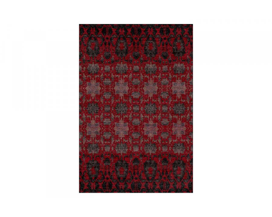 Gordian Rugs Sissi Rug Collection Red Wool - 4" x 6"