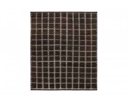 Gordian Rugs - Scandinavian Checker Board Rug Green