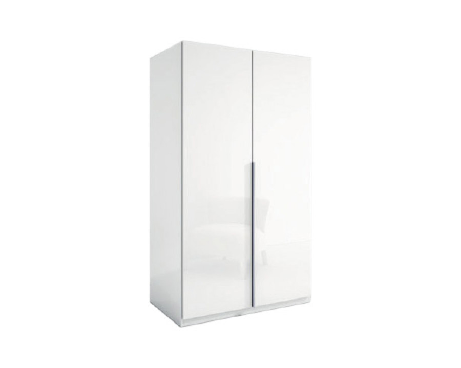 Garcia Sabate - Sara 2 Door Straight Wardrobe in White High Gloss