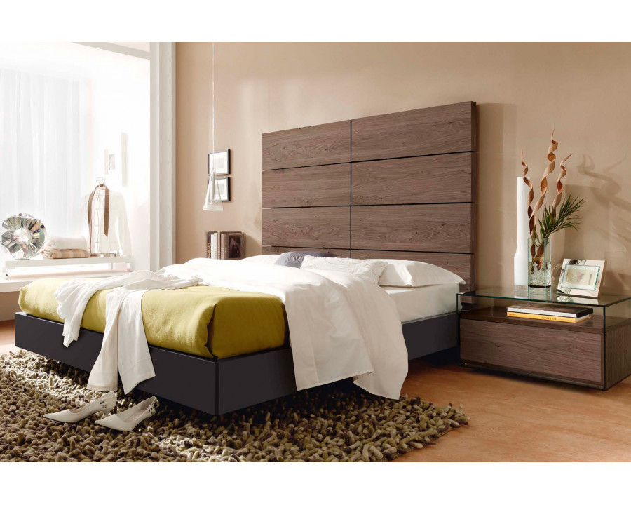 Garcia Sabate Infinity Queen Size 8 Panels Headboard - Roble Humo