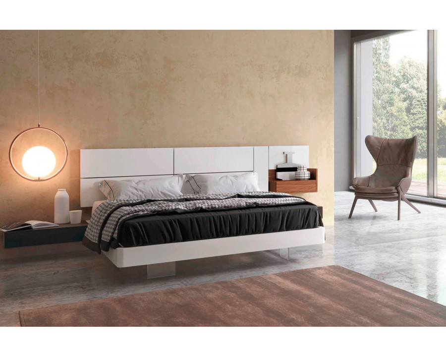 Garcia Sabate Class Queen Size Bed Frame - Blanco Matt