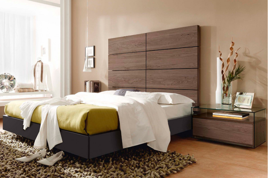 Garcia Sabate™ Inglete King Size Bed Frame - Grafito Matt