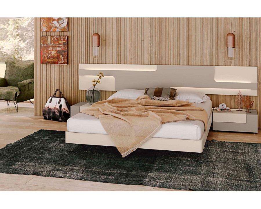 Garcia Sabate Class King Size Bed Frame - Arena Matt