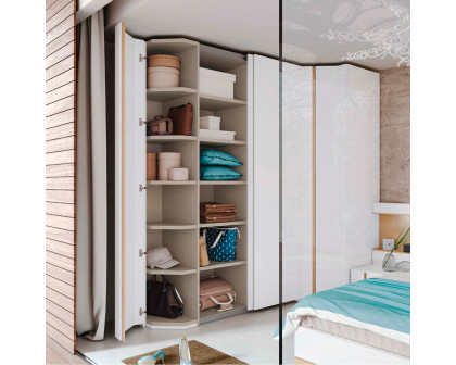 Garcia Sabate - One 2 Sliding Door Straight Wardrobe