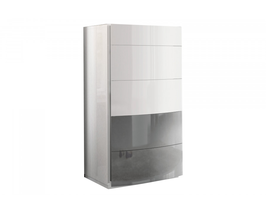 Garcia Sabate - Ronda Chest in White High Gloss/Gray High Gloss