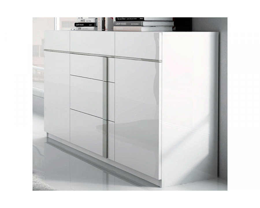 Garcia Sabate Granada Dresser - White High Gloss, 150cm