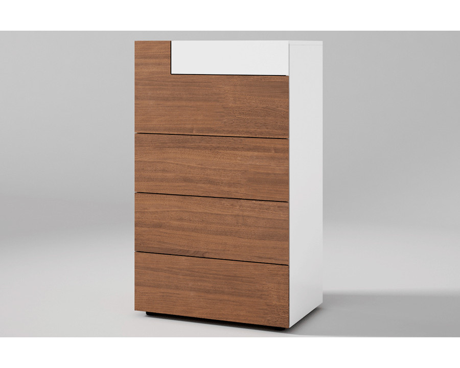 Garcia Sabate - Mar Chest in White High Gloss/Walnut