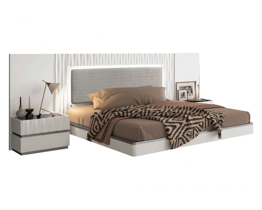 Garcia Sabate Marina Queen Size Bed - White Matt