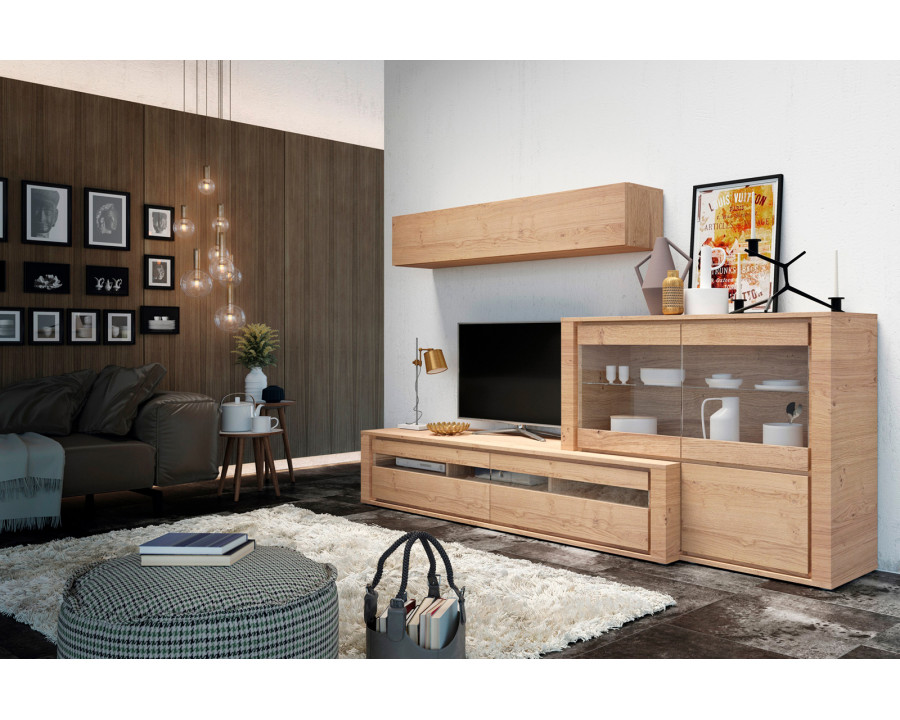 Garcia Sabate - Hardy Composition 1 TV Stand in Roble Montana