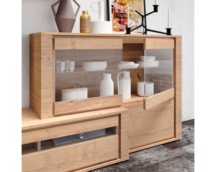 Garcia Sabate - Hardy Composition 1 TV Stand in Roble Montana