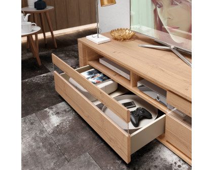 Garcia Sabate - Hardy Composition 1 TV Stand in Roble Montana