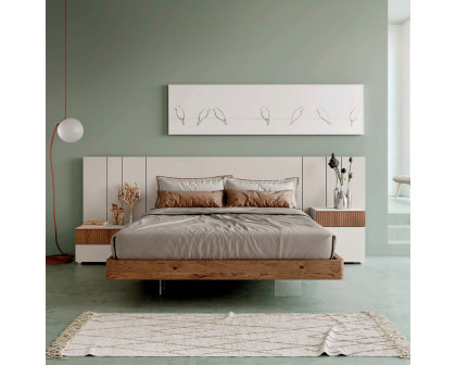 Garcia Sabate™ Twenty Queen Size Headboard - Pierda Matt/Antracita