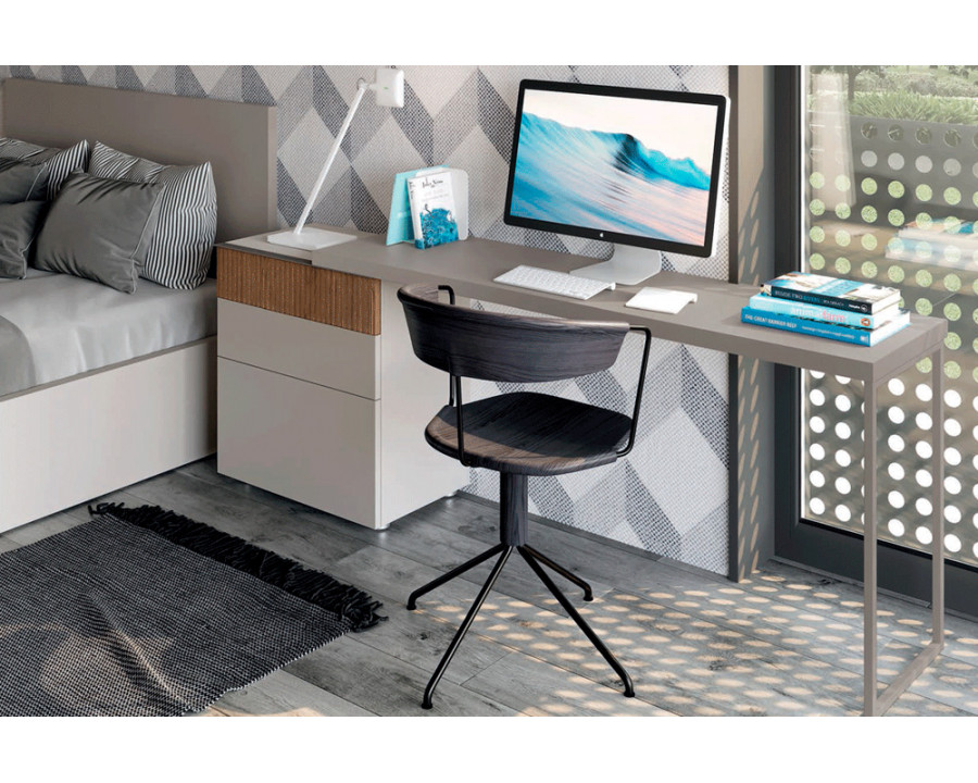 Garcia Sabate - YM112 Desk in Blanco Matt/Cuerda Matt/Roble Montana