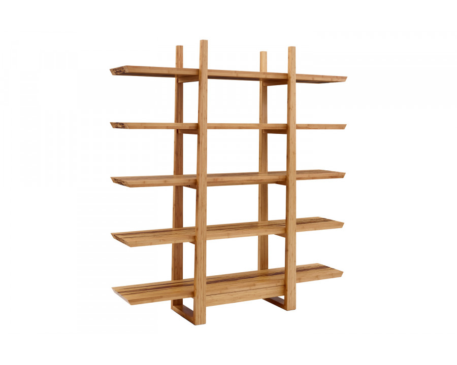 Greenington - Magnolia Shelf in Caramelized/Exotic Tiger, Bamboo