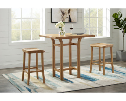 Greenington Tulip Counter Height Table - Caramelized, Bamboo