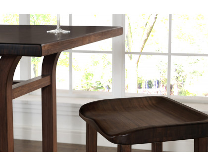 Greenington™ Tulip Counter Height Table - Black Walnut, Bamboo