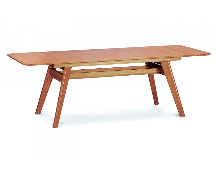 Greenington Currant 72 - 92" Extendable Dining Table - Caramelized, Bamboo