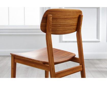 Greenington Currant Chair Set of 2 - Amber, Bamboo