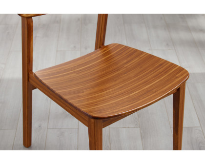 Greenington Currant Chair Set of 2 - Amber, Bamboo