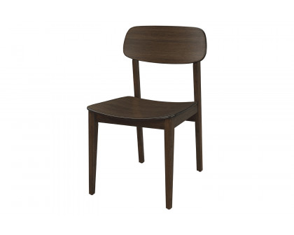 Greenington Currant Chair Set of 2 - Black Walnut, Bamboo