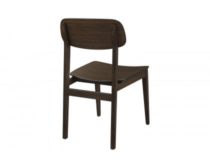 Greenington Currant Chair Set of 2 - Black Walnut, Bamboo