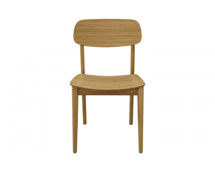 Greenington Currant Chair Set of 2 - Caramelized, Bamboo