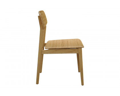 Greenington Currant Chair Set of 2 - Caramelized, Bamboo