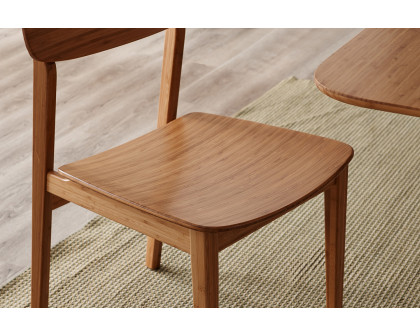 Greenington Currant Chair Set of 2 - Caramelized, Bamboo