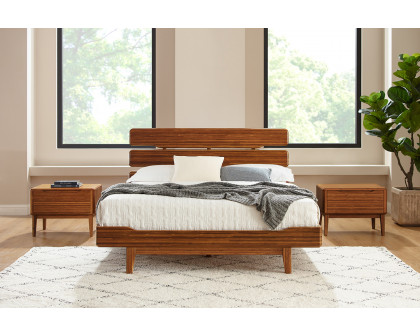 Greenington Currant Platform Bed - Amber, Queen Size