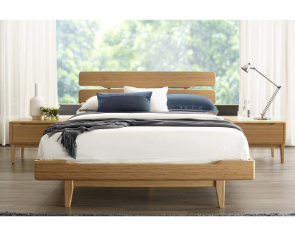 Greenington Currant Platform Bed - Caramelized, Eastern King Size