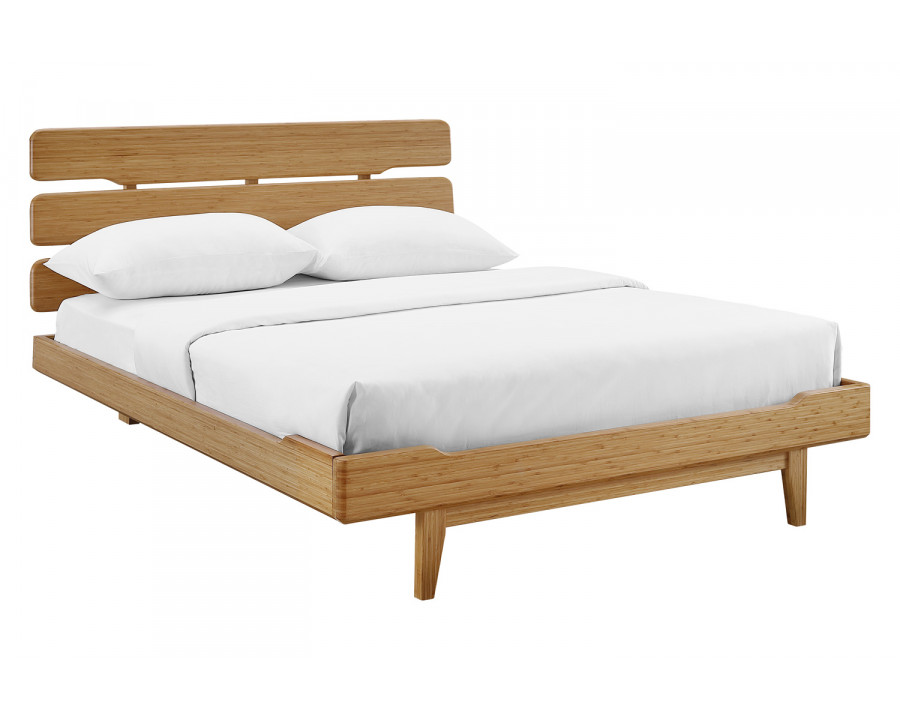 Greenington Currant Platform Bed - Caramelized, California King Size