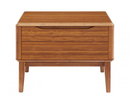 Greenington Currant Nightstand - Amber, Solid Moso Bamboo