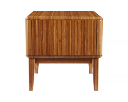 Greenington Currant Nightstand - Amber, Solid Moso Bamboo