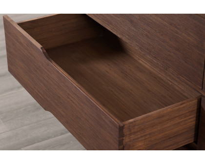 Greenington™ Currant Six Drawer Double Dresser - Oiled Walnut, Bamboo