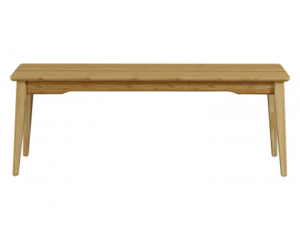 Greenington - Currant Short Bench in Caramelized, Bamboo