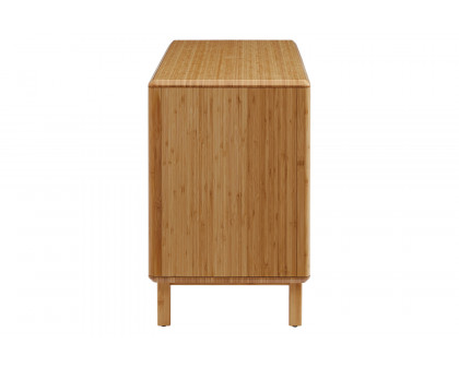 Greenington - Currant Media Unit in Caramelized, Bamboo