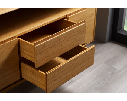 Greenington - Currant Media Unit in Caramelized, Bamboo