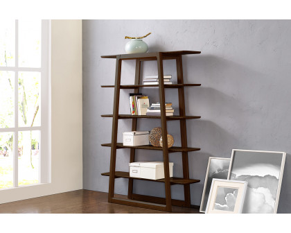 Greenington Currant Bookshelf - Black Walnut, Bamboo