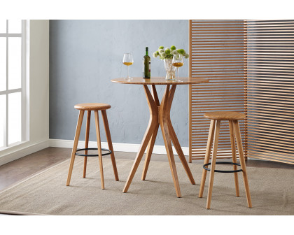 Greenington - Mimosa Bar Height Stool Set of 2 in Caramelized, Bamboo