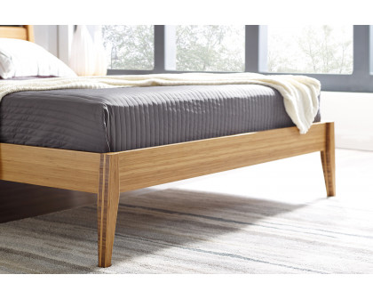 Greenington Sienna Platform Bed - Caramelized, Queen Size