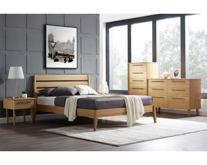 Greenington Sienna Platform Bed - Caramelized, Queen Size