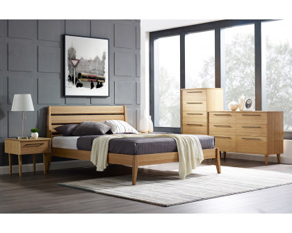 Greenington - Sienna Six Drawer Double Dresser in Caramelized, Bamboo