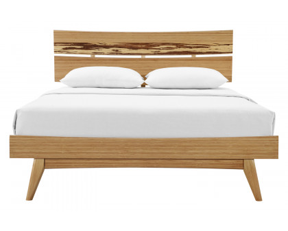 Greenington Azara Platform Bed - Caramelized, Queen Size