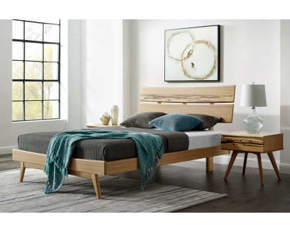 Greenington Azara Platform Bed - Caramelized, Queen Size