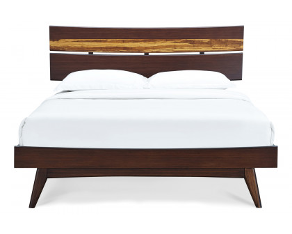 Greenington Azara Platform Bed - Sable, Queen Size