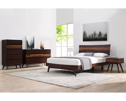 Greenington Azara Platform Bed - Sable, Queen Size