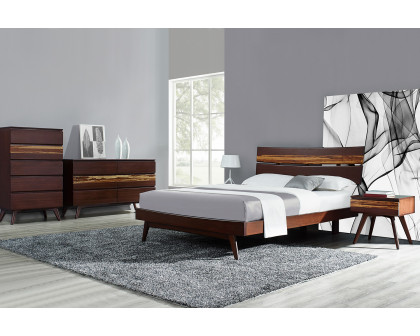 Greenington Azara Platform Bed - Sable, Queen Size